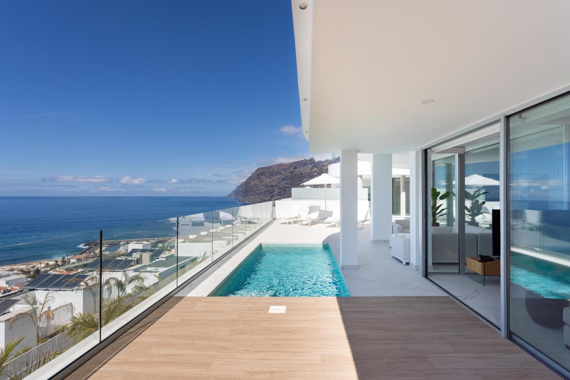 Crystal I Luxury Apartments By Enjoyahome Acantilado de los Gigantes Kültér fotó