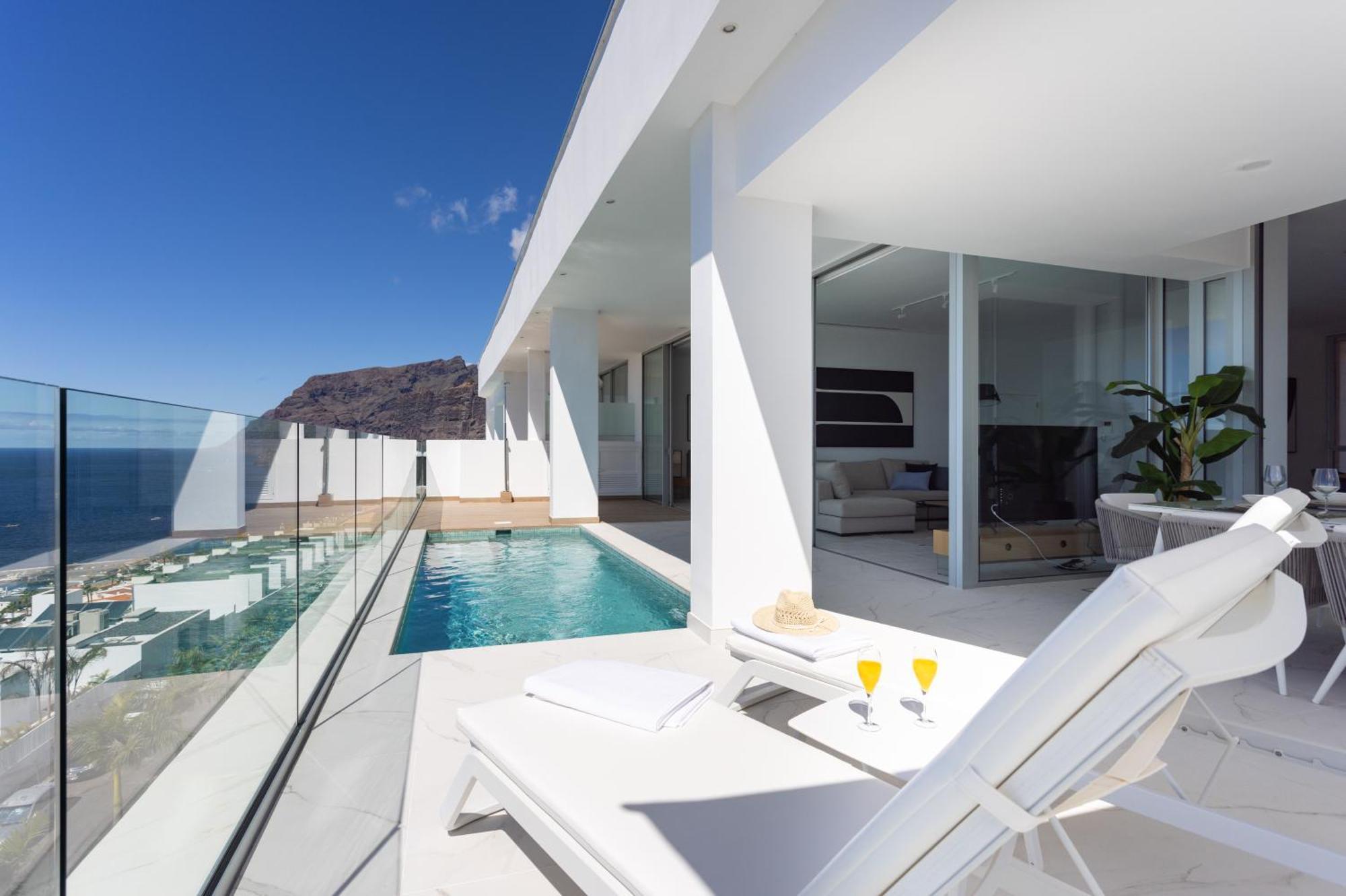 Crystal I Luxury Apartments By Enjoyahome Acantilado de los Gigantes Kültér fotó