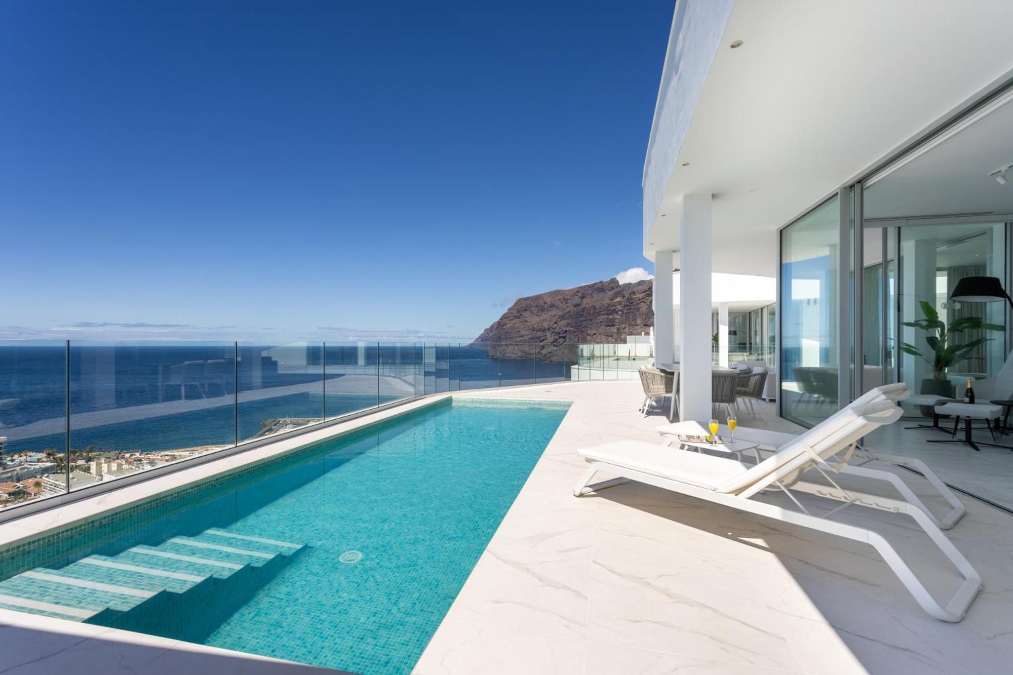 Crystal I Luxury Apartments By Enjoyahome Acantilado de los Gigantes Kültér fotó