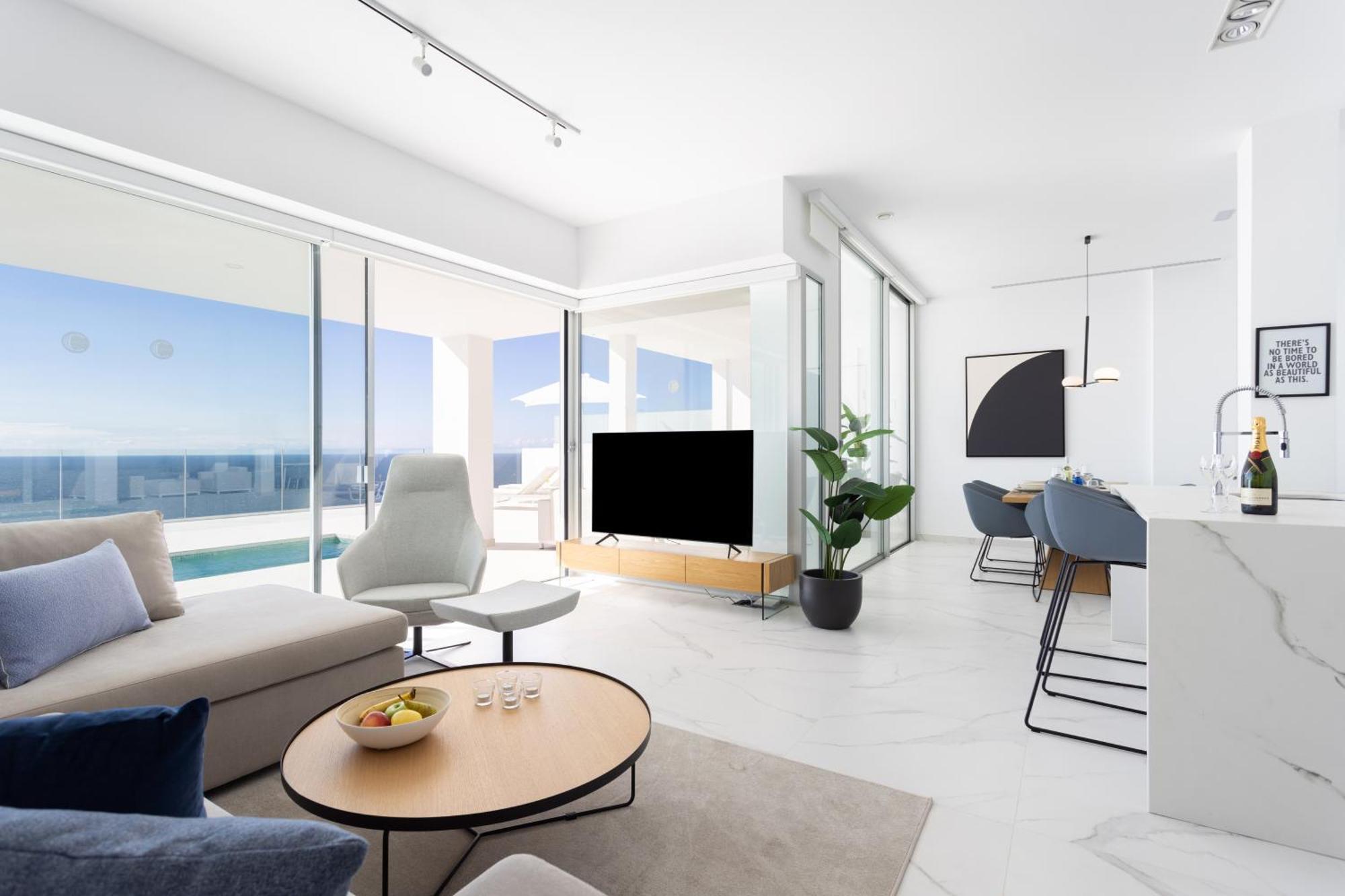 Crystal I Luxury Apartments By Enjoyahome Acantilado de los Gigantes Kültér fotó